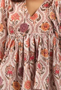 Airi Floral Chintz Flared Top image 5