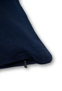 Blue Contrast Block Printing Cushion Covers image 5