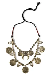 Yamuna German Silver Necklace image 2