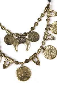 Yamuna German Silver Necklace image 3