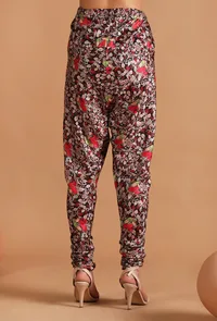 Set Of 2: Binita Allover Kalamkari Kurta With Chooridar image 4