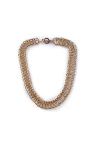 Gamila Brass Gold Necklace image 2