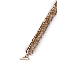 Gamila Brass Gold Necklace image 4