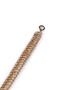 Gamila Brass Gold Necklace image 5