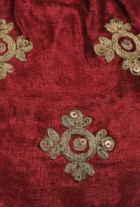 Crimson Red Potli Bag image 4