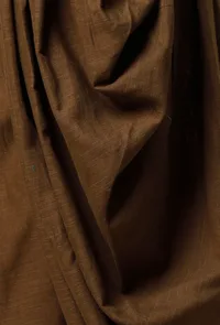 Mehendi Cotton Slub Dhoti Pants image 5