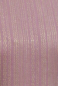 Set of 2: Onion Pink Hand-Block Printed Short Kurti With Grey Hand-Block Stripe Printed Palazzo image 5