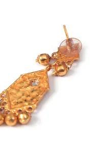 Veerangana Temple Gold Choker Set image 6