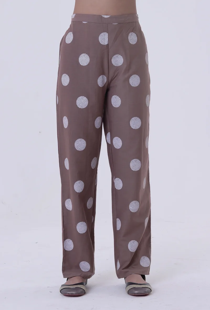 Cinereous Cotton Palazzo