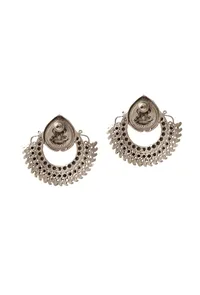 Laxmi Semi Flower Earrings image 3