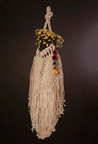 Coconut Macrame Classic Tote Bag image 1