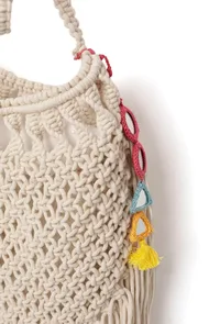 Coconut Macrame Classic Tote Bag image 4
