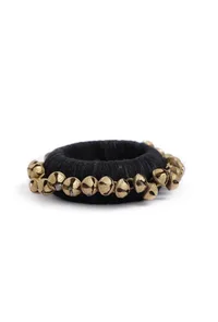 Black Thread Wooden Bangles image 2