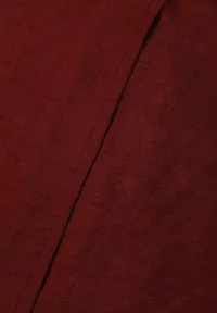 Set Of 2:Deep Red Brocade Cushion Covers image 3