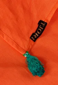 Orange sqaure scarf image 2