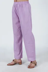 Lavender Cotton Pant image 2