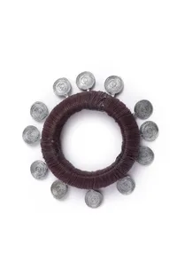 Brown Thread Wooden Bangles image 3