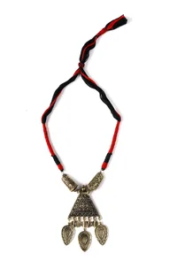 Ganga German Silver Necklace image 2