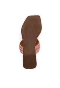 Rose Pink Cruelty Free Leather Kolhapuri image 5