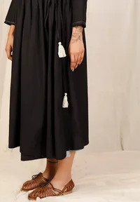 Black angrkha cape image 5