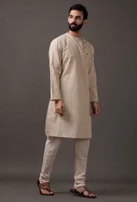 Beige Kurta image 3