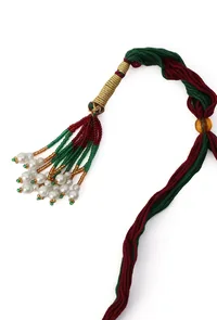 Traditional Laxmi Devi Neck Center Choker Set With Antique Finish image 6