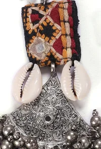 Swastika Silver Kutch Earrings image 4