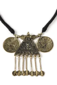 Narmada German Silver Necklace image 3