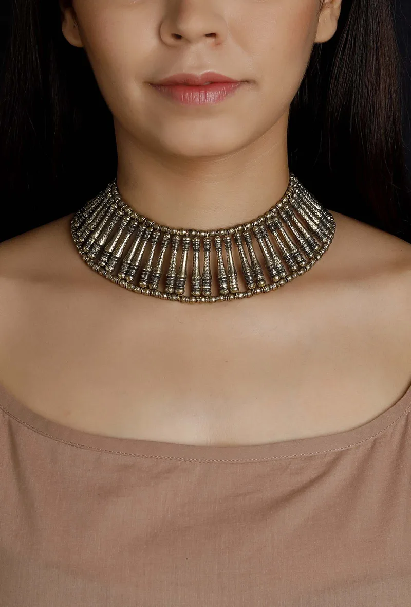 Shipra German Silver Necklace