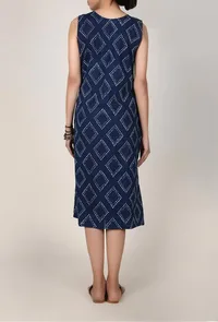 All Over Indian Floral Print Summer Dress image 4