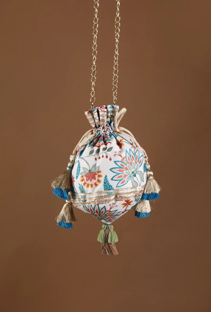 Lilybeth Chintz Floral Potli