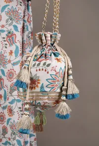 Lilybeth Chintz Floral Potli image 2