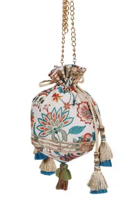 Lilybeth Chintz Floral Potli image 3