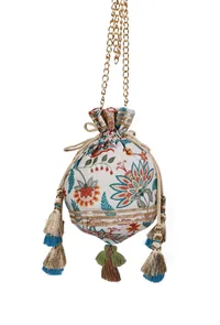 Lilybeth Chintz Floral Potli image 4