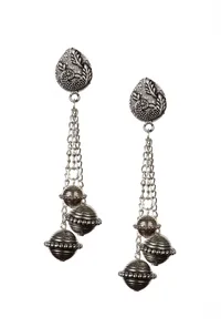 Jharokha Dome Chain Earrings image 2