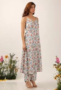 Lilybeth Floral Chintz Aline Kurta Dress image 2