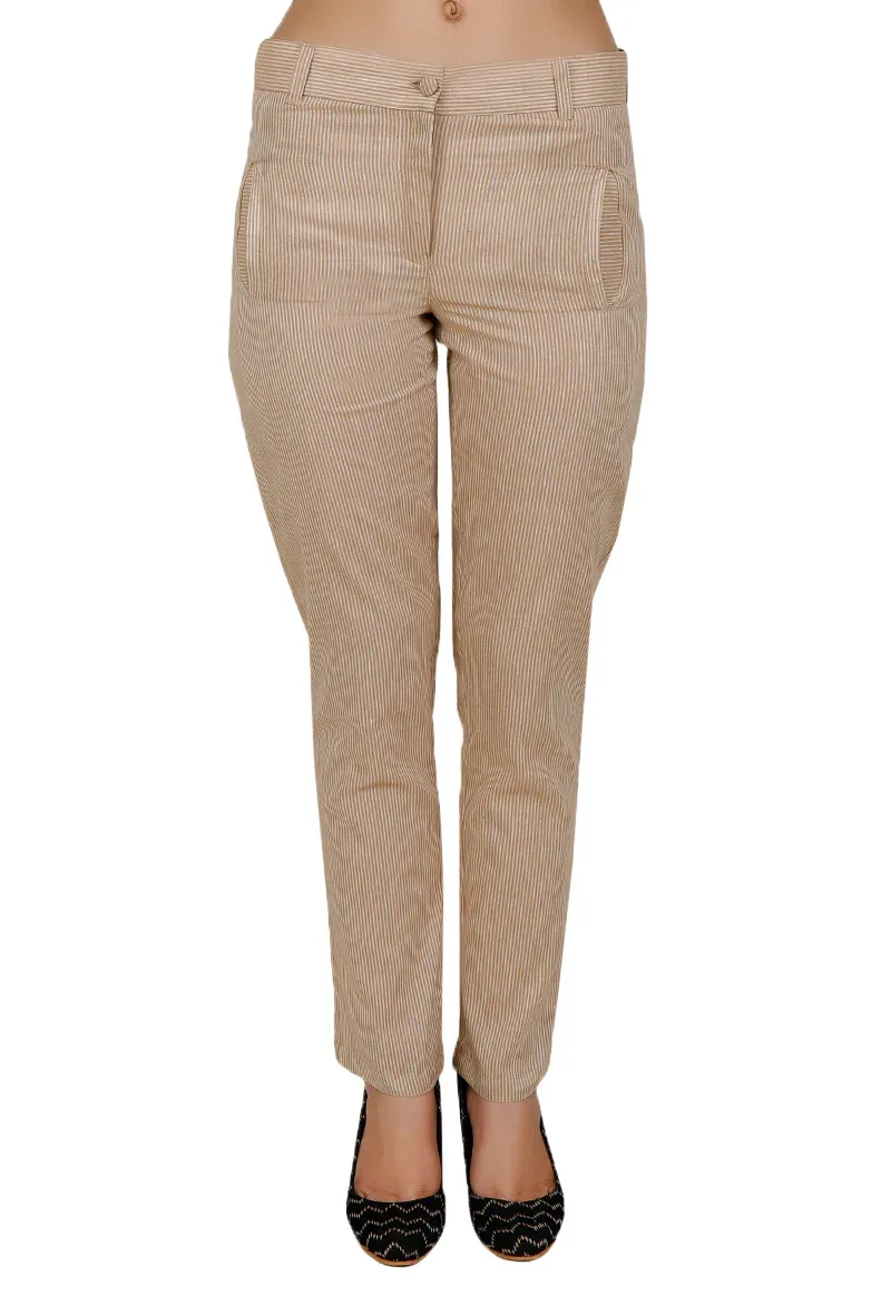 Beige South Cotton Nero Pant