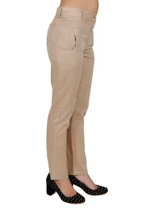 Beige South Cotton Nero Pant image 2