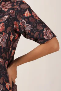 Zoon Floral Chintz Straight Kurta image 6