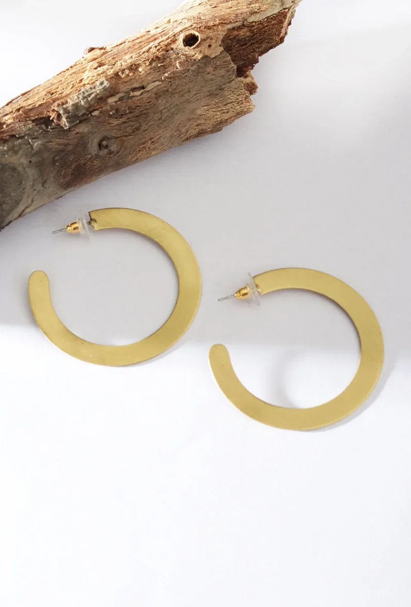 Vanilla Swirl hoops