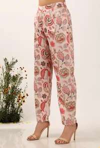 Cara Floral Chintz Narrow Fit Pants image 3