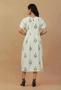 The Meadow Muse Pleated Midi Dress image 5