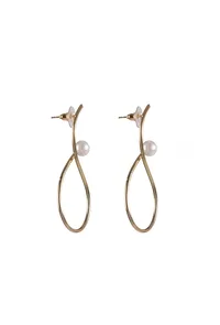 Graceful Infinity Wire Earrings image 3