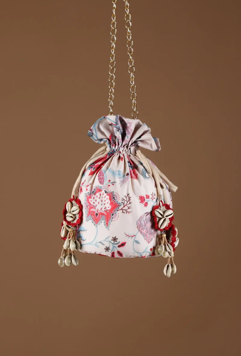 Ava Chintz Floral Potli