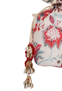 Ava Chintz Floral Potli image 5