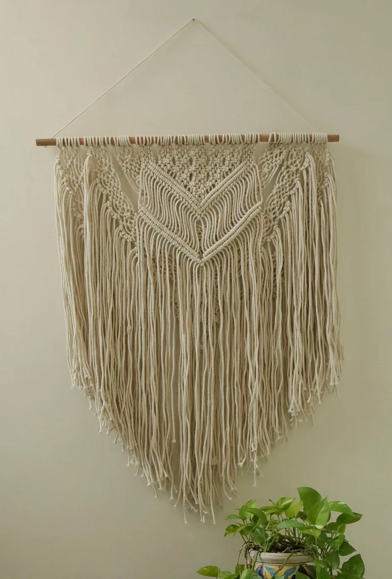 Latice Macrame Wall Hanging