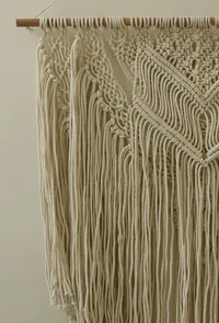 Latice Macrame Wall Hanging image 2