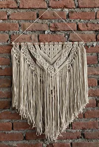 Latice Macrame Wall Hanging image 3
