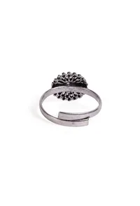 Keya German Silver Adjustable Toe Ring image 5