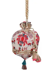 Nora Chintz Floral Potli image 4